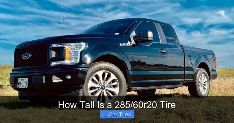 How Tall Is a 285/60r20 Tire