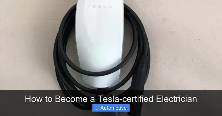 How to Become a Tesla-certified Electrician