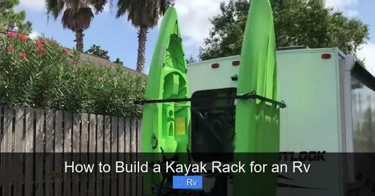 How to Build a Kayak Rack for an Rv