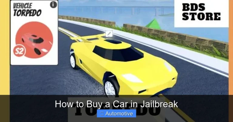 How to Buy a Car in Jailbreak