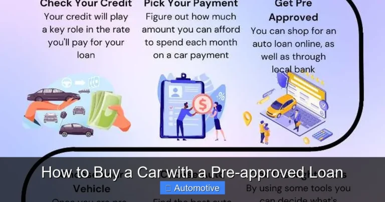 How to Buy a Car with a Pre-approved Loan