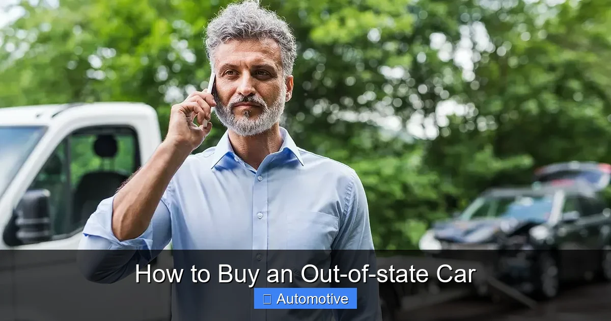 How to Buy an Out-of-state Car
