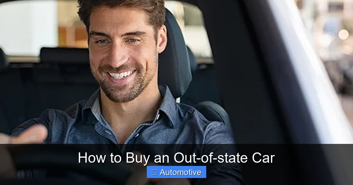 How to Buy an Out-of-state Car