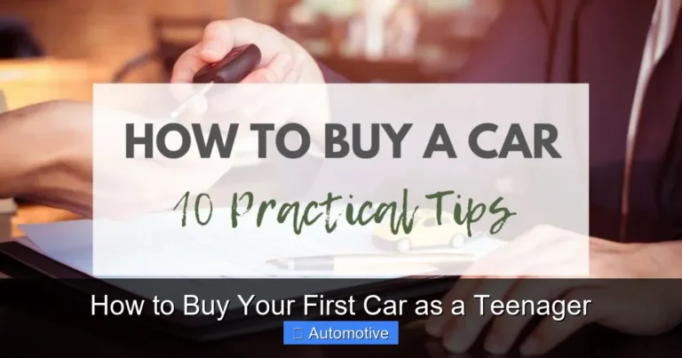 How to Buy Your First Car as a Teenager
