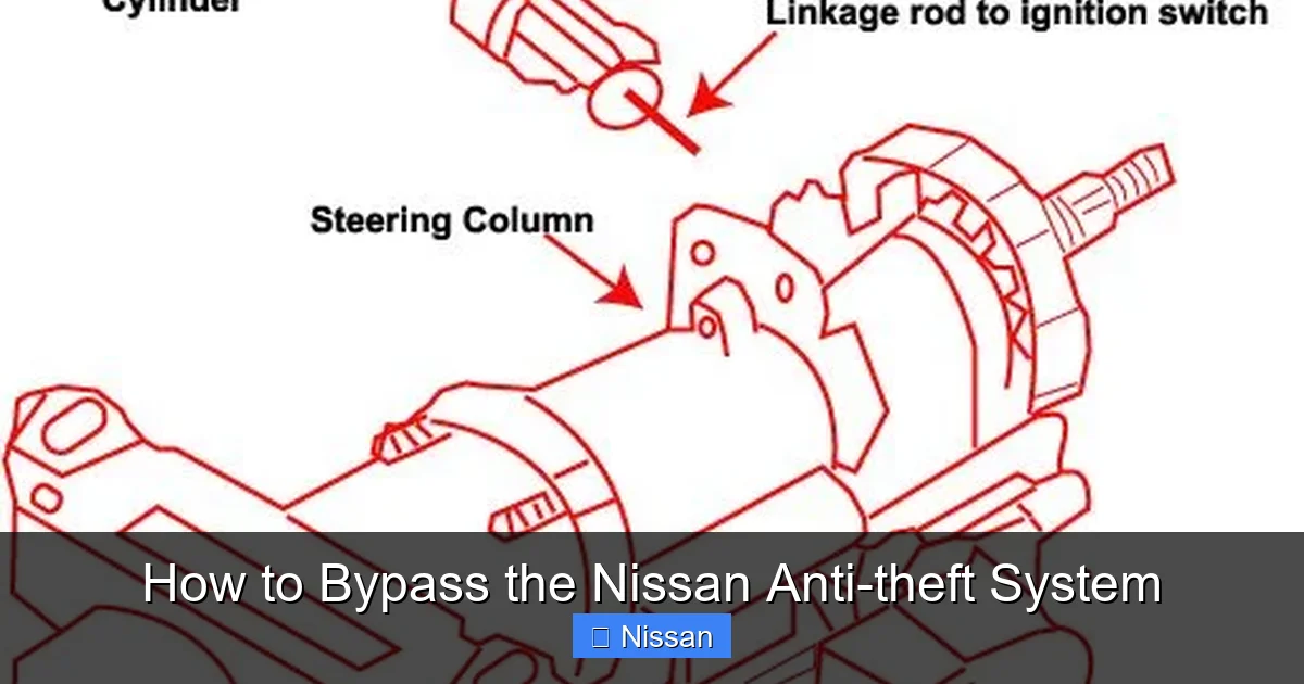 How to Bypass the Nissan Anti-theft System