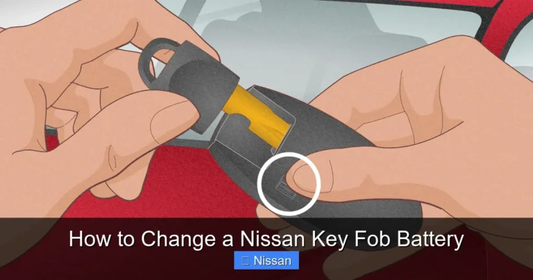 How to Change a Nissan Key Fob Battery