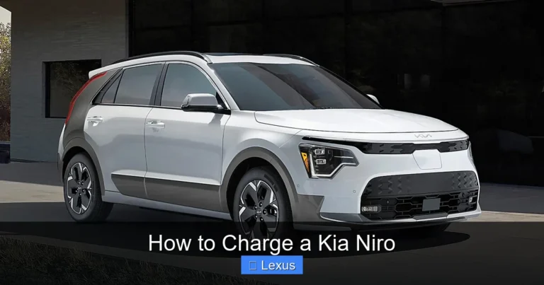 How to Charge a Kia Niro