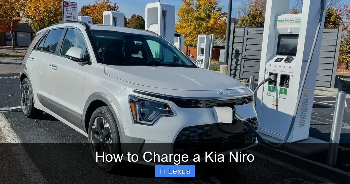How to Charge a Kia Niro