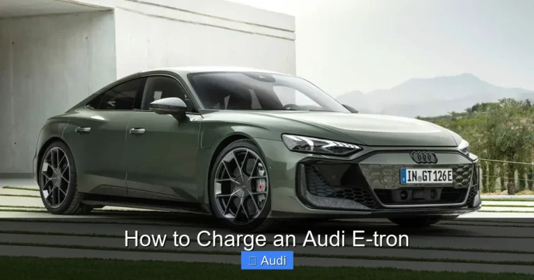How to Charge an Audi E-tron