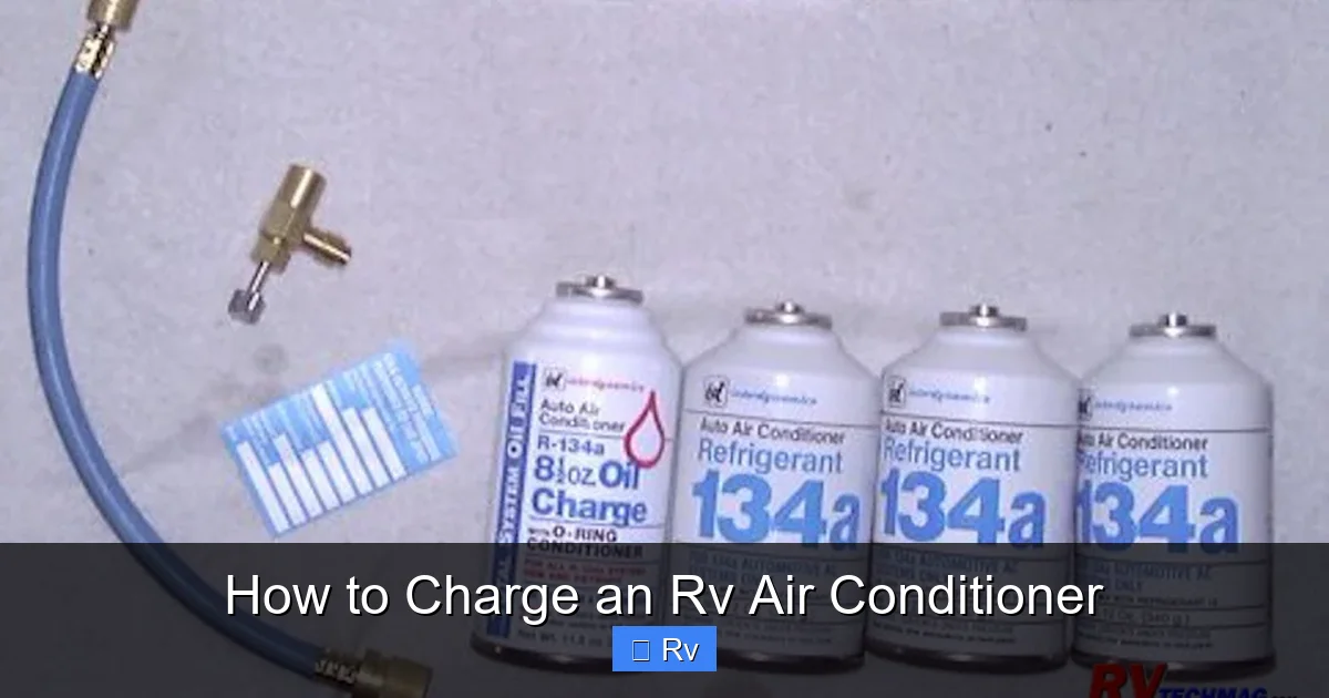How to Charge an Rv Air Conditioner