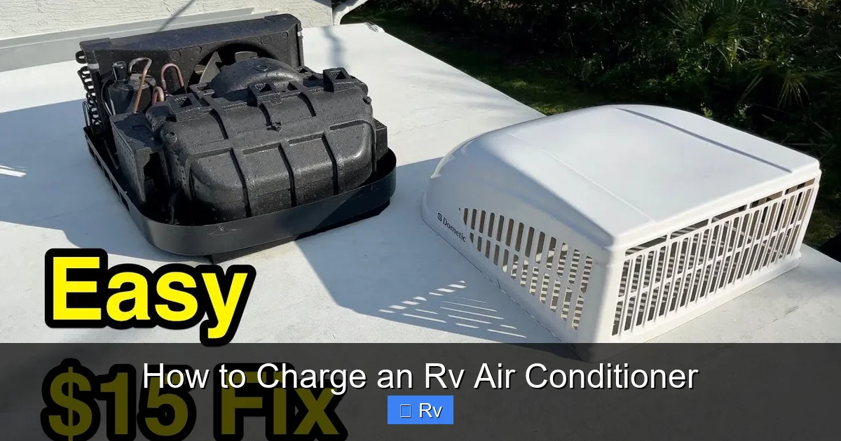 How to Charge an Rv Air Conditioner