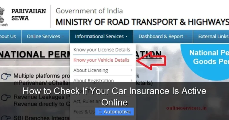 How to Check If Your Car Insurance Is Active Online