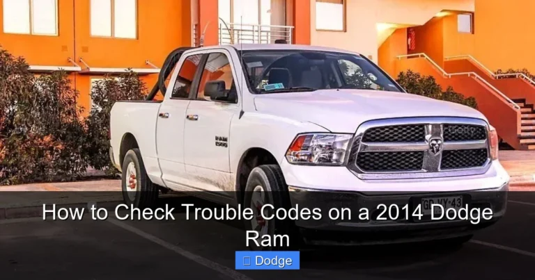 How to Check Trouble Codes on a 2014 Dodge Ram