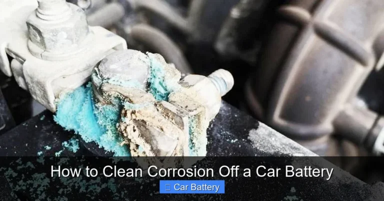 How to Clean Corrosion Off a Car Battery