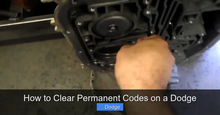 How to Clear Permanent Codes on a Dodge