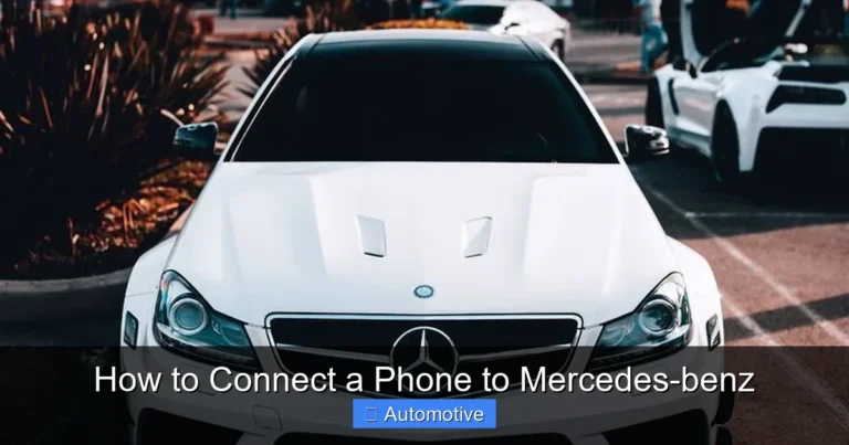 How to Connect a Phone to Mercedes-benz
