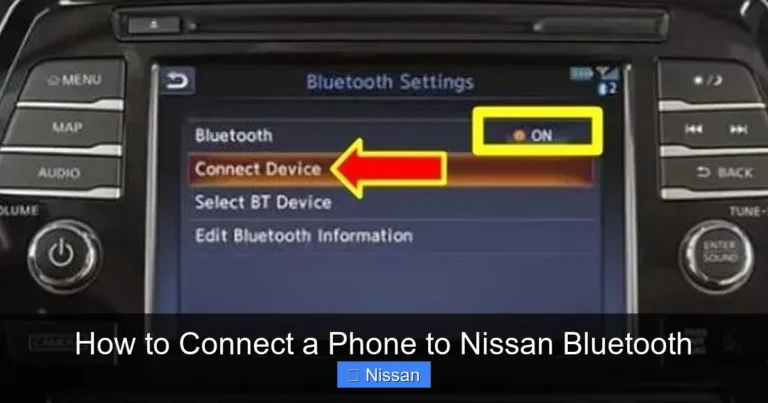 How to Connect a Phone to Nissan Bluetooth