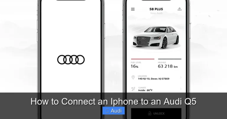 How to Connect an Iphone to an Audi Q5