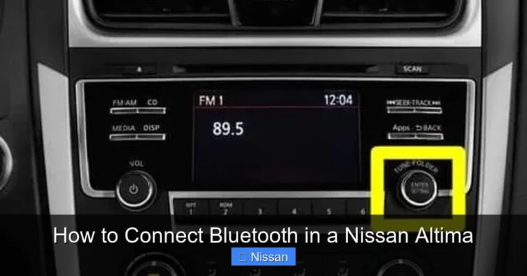 How to Connect Bluetooth in a Nissan Altima