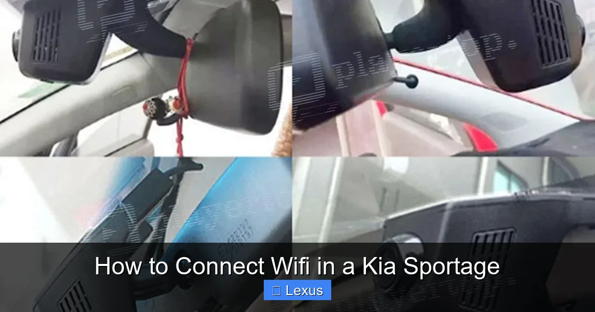 How to Connect Wifi in a Kia Sportage
