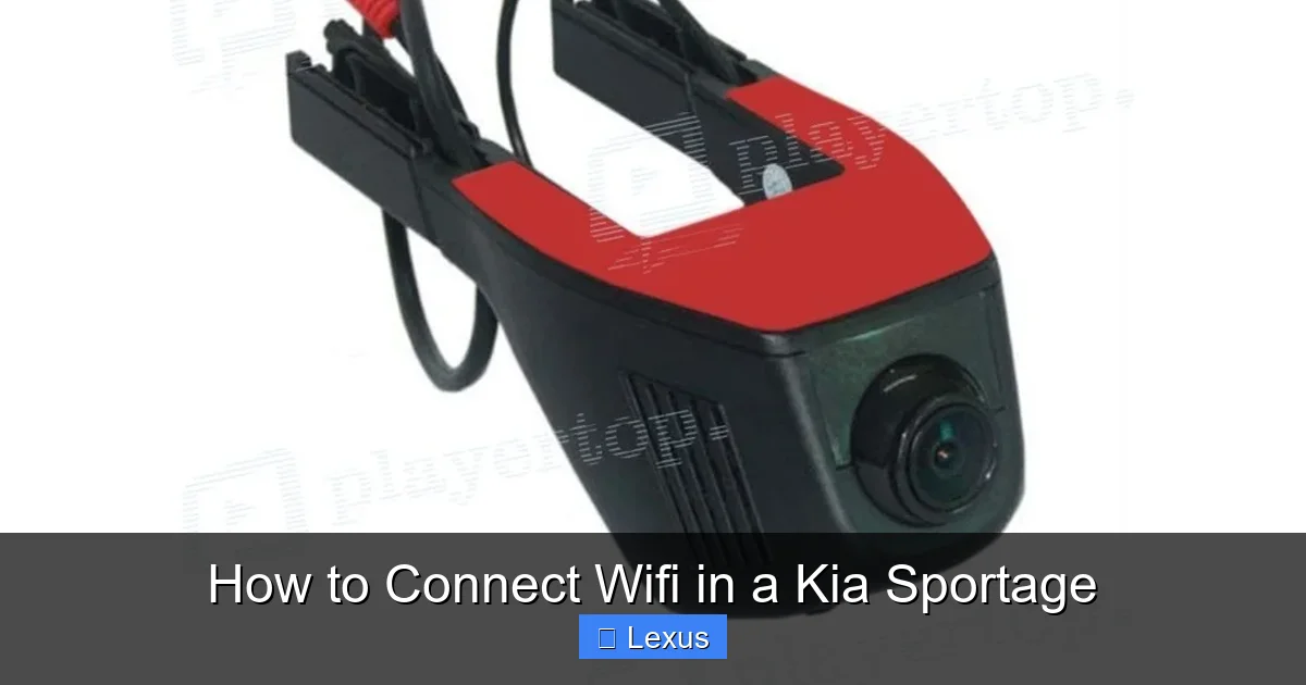 How to Connect Wifi in a Kia Sportage