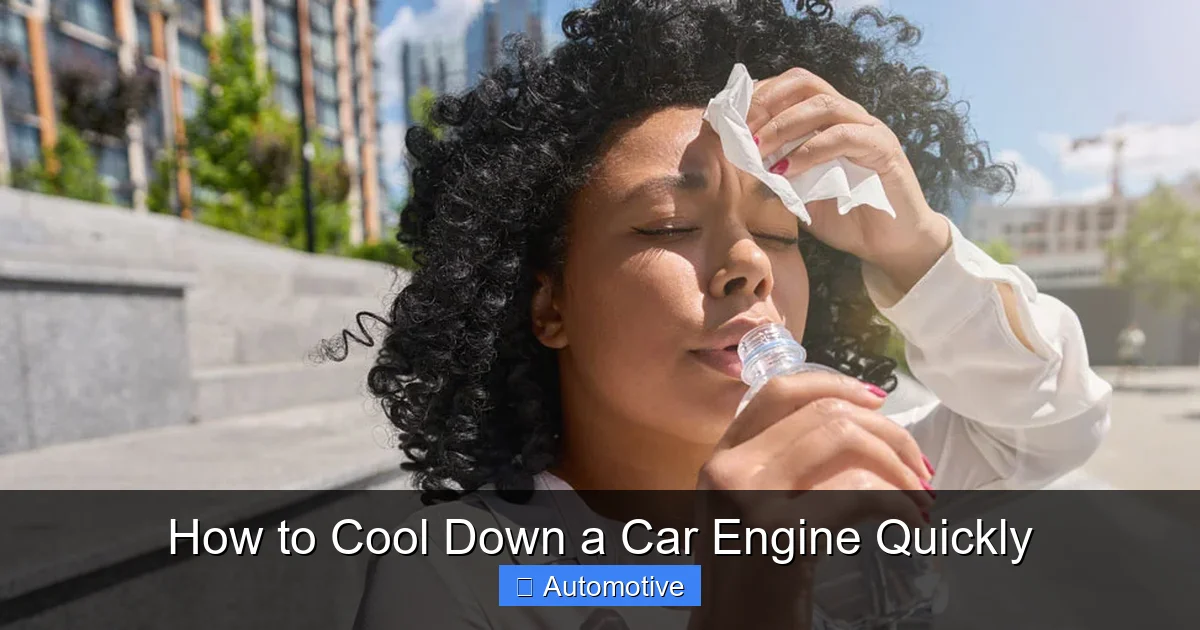 How to Cool Down a Car Engine Quickly