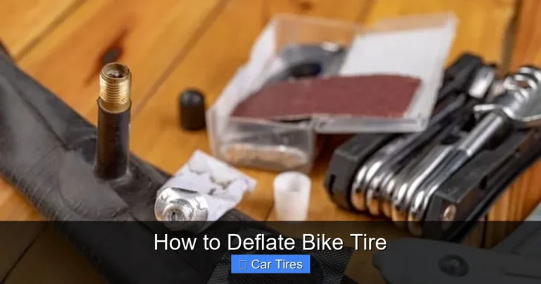 How to Deflate Bike Tire