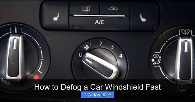 How to Defog a Car Windshield Fast