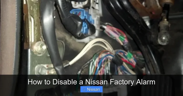How to Disable a Nissan Factory Alarm