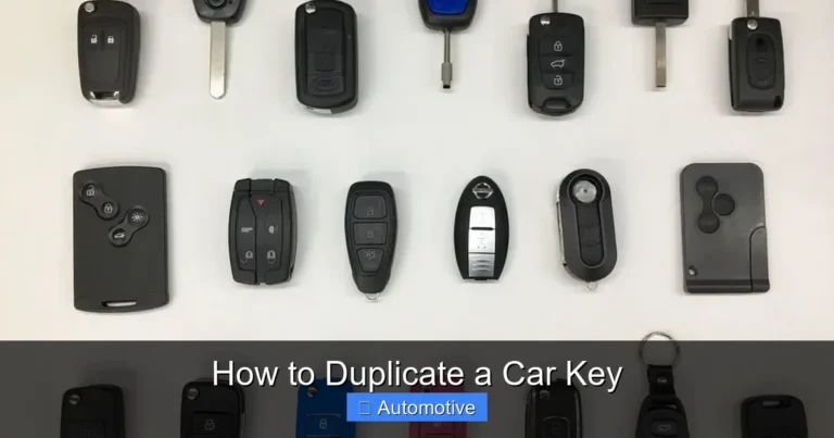 How to Duplicate a Car Key