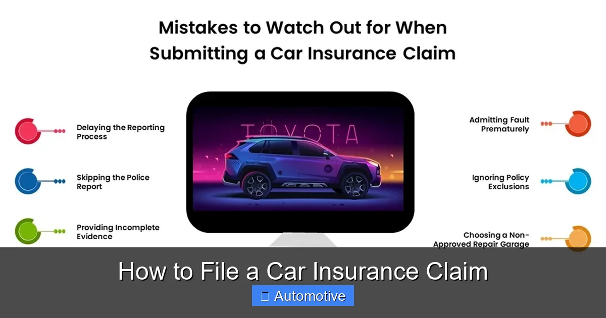 How to File a Car Insurance Claim