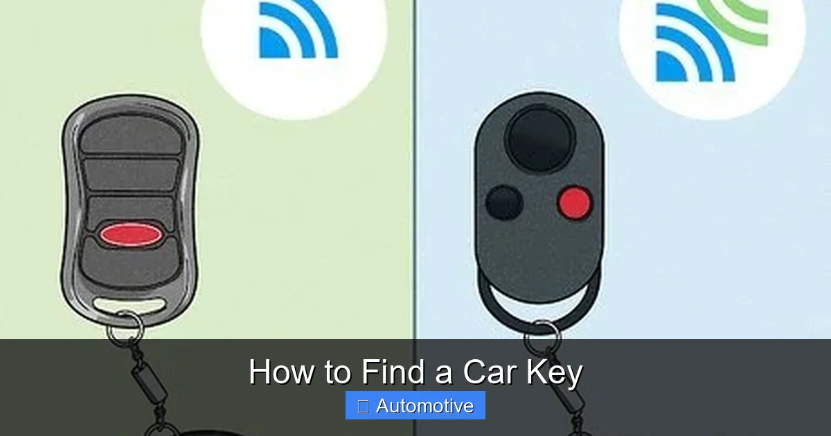 How to Find a Car Key