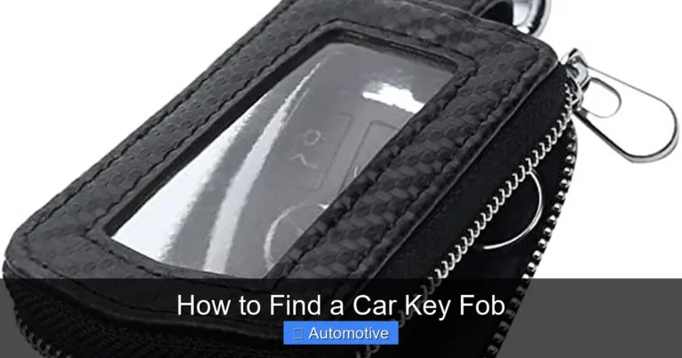 How to Find a Car Key Fob
