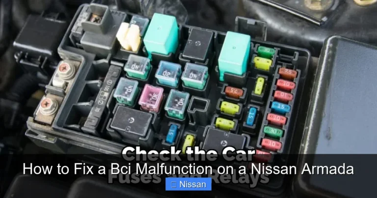 How to Fix a Bci Malfunction on a Nissan Armada