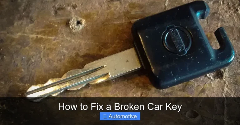 How to Fix a Broken Car Key