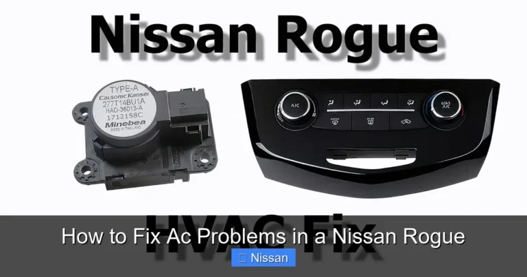 How to Fix Ac Problems in a Nissan Rogue