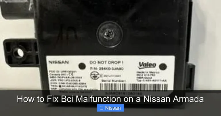 How to Fix Bci Malfunction on a Nissan Armada