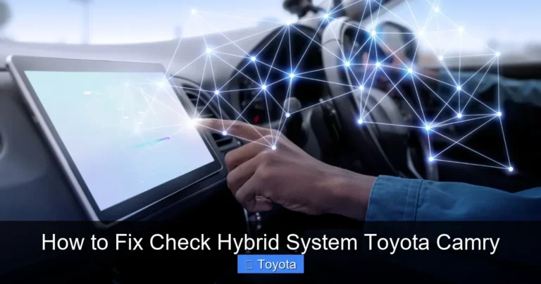 How to Fix Check Hybrid System Toyota Camry