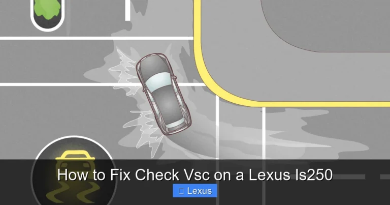 How to Fix Check Vsc on a Lexus Is250