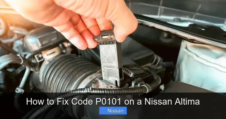 How to Fix Code P0101 on a Nissan Altima