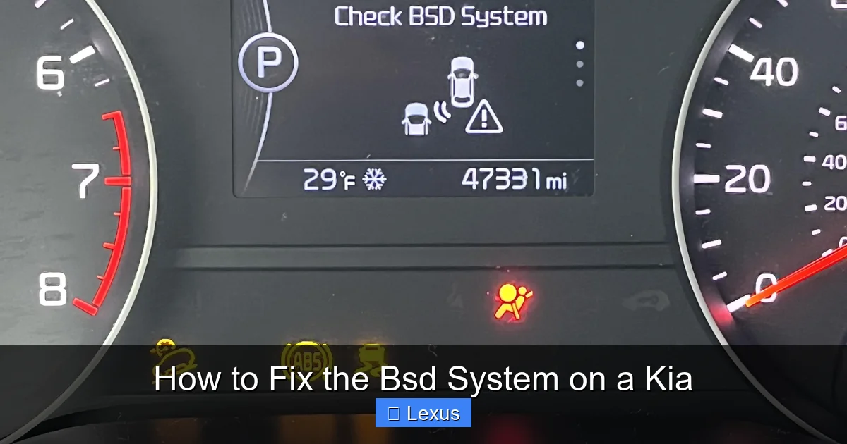 How to Fix the Bsd System on a Kia