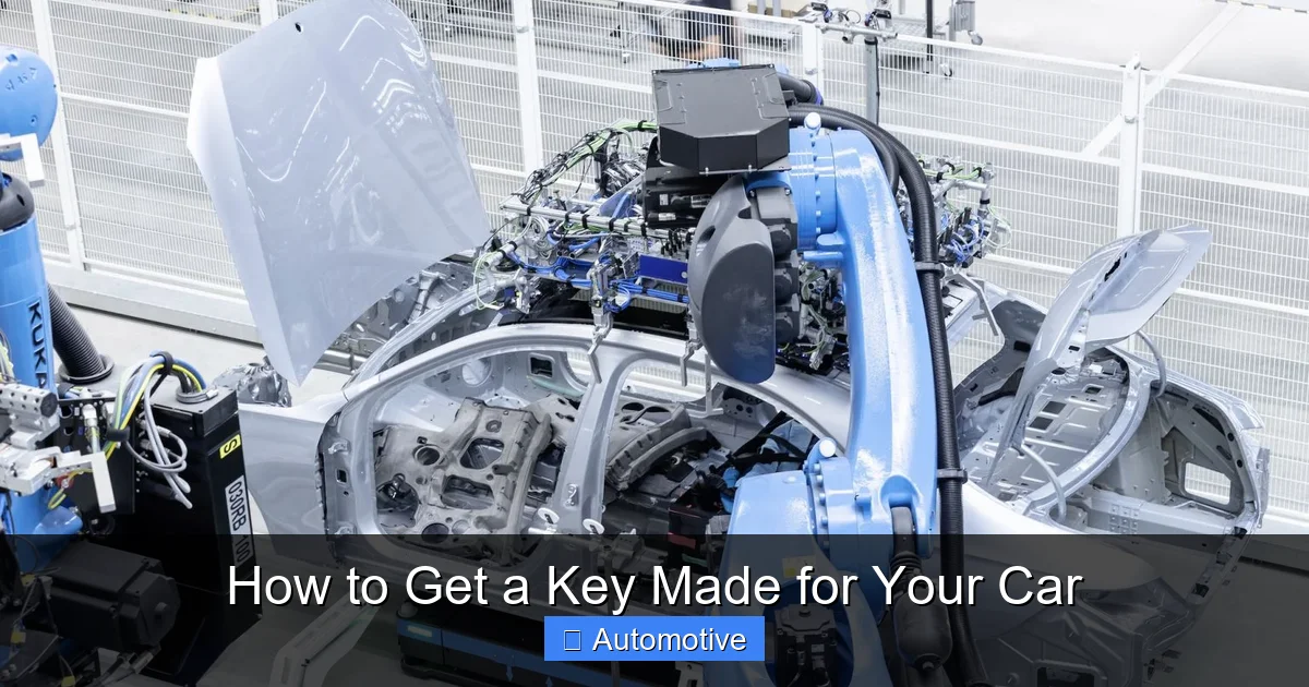 How to Get a Key Made for Your Car