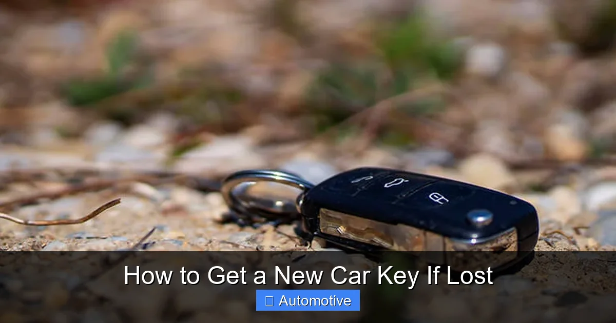How to Get a New Car Key If Lost