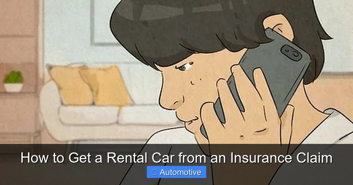 How to Get a Rental Car from an Insurance Claim