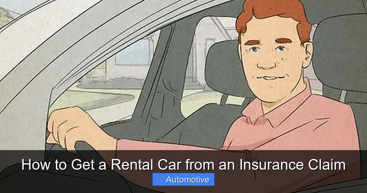 How to Get a Rental Car from an Insurance Claim
