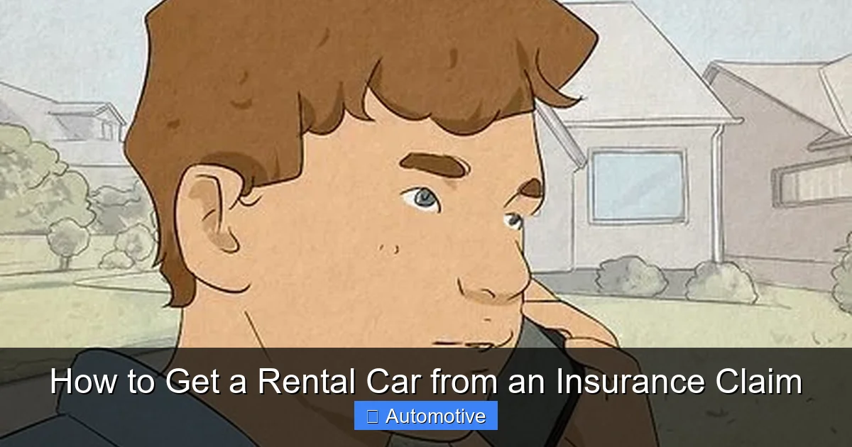 How to Get a Rental Car from an Insurance Claim