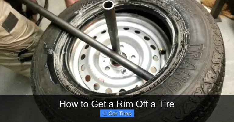 How to Get a Rim Off a Tire