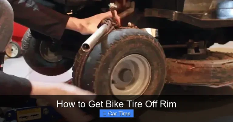 How to Get Bike Tire Off Rim