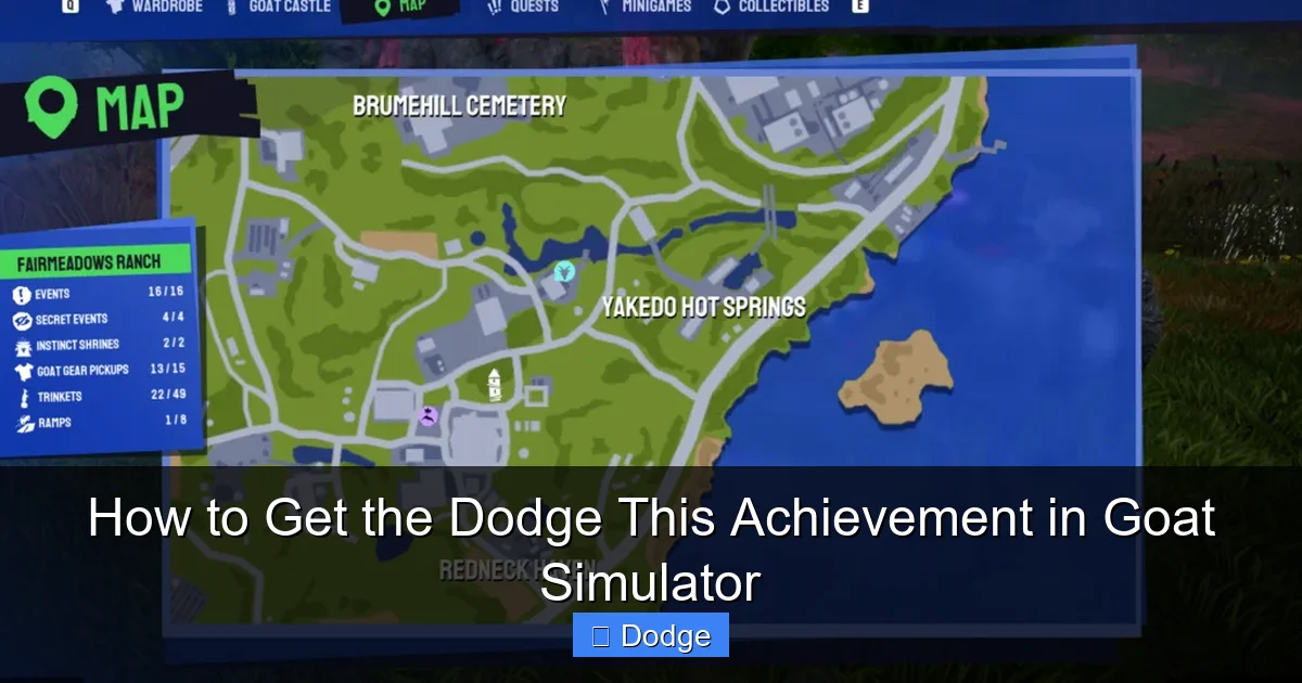 How to Get the Dodge This Achievement in Goat Simulator