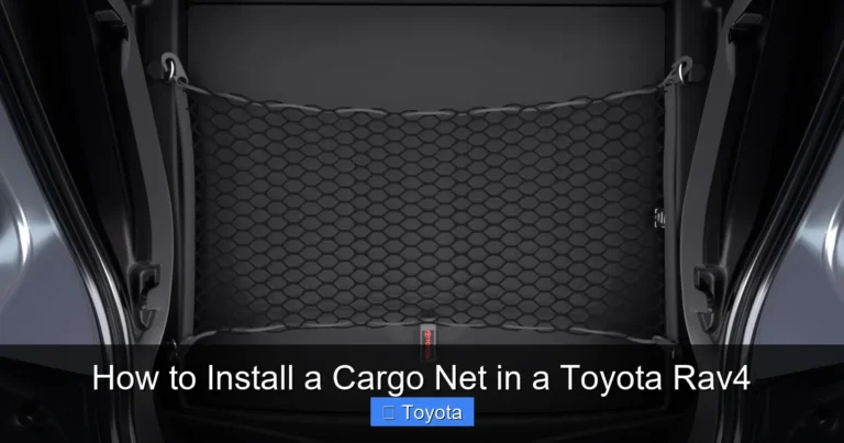 How to Install a Cargo Net in a Toyota Rav4